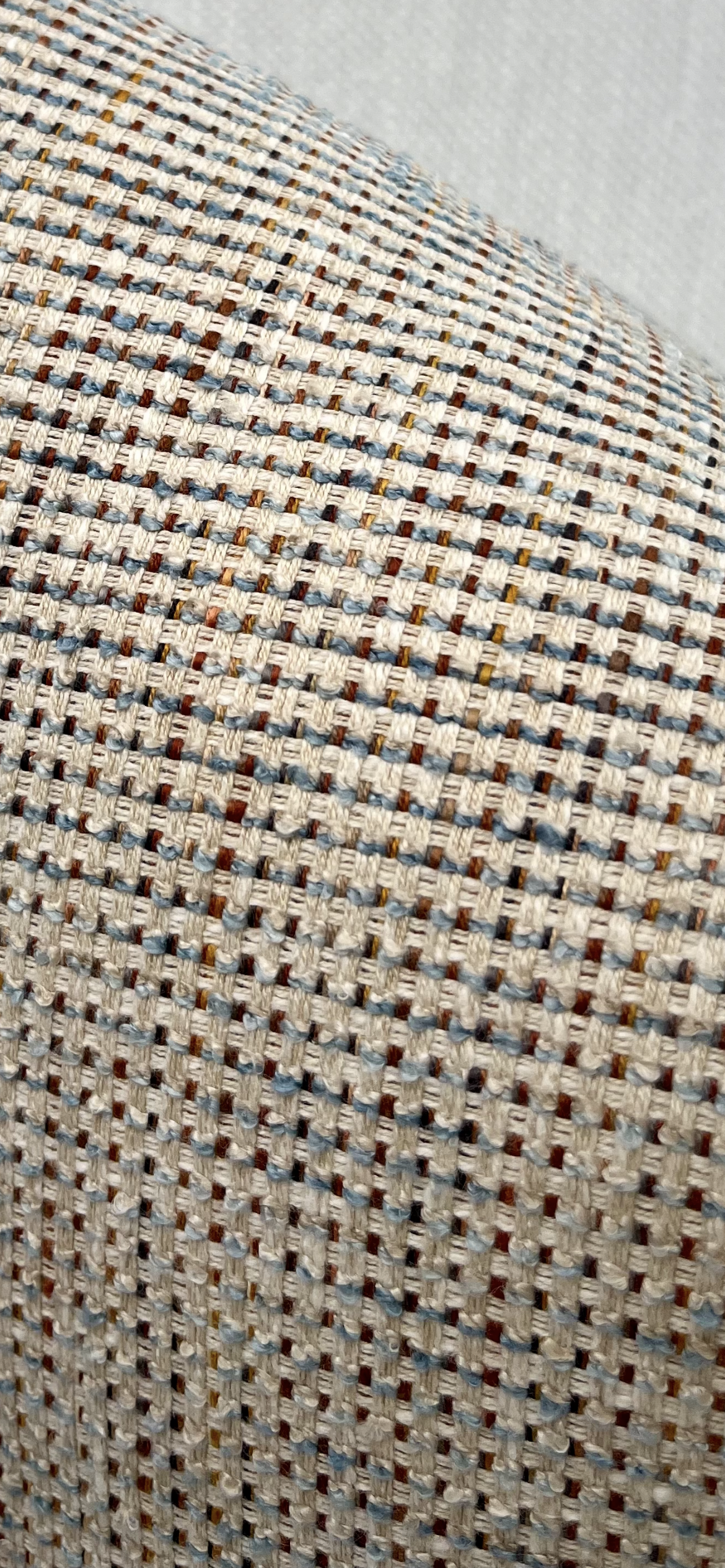 Owen Neutral Tweed Woven Pillow Cover – view 3