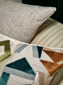 Owen Neutral Tweed Woven Pillow Cover – view 6
