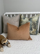 Owen Neutral Tweed Woven Pillow Cover – view 7