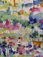 Eloise Watercolor Blooms Abstract Pillow Cover – view 3