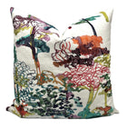 Sylvan Embroidered Botanical Pillow Cover