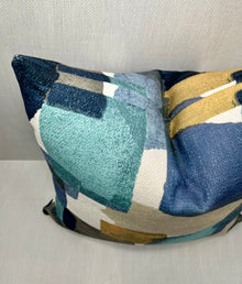 Aspen Abstract Watercolor Pillow Cover – view 2