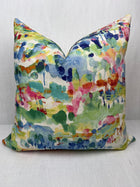 Eloise Watercolor Blooms Abstract Pillow Cover – view 4