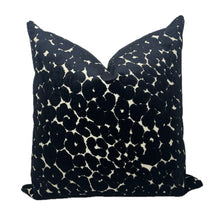 Grace Black Cheetah Velvet Pillow Cover – view 4