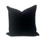 Cole Black Velvet Pillow Cover