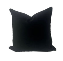 Cole Black Velvet Pillow Cover