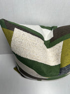Asher Green Geometric Pillow Cover – view 2