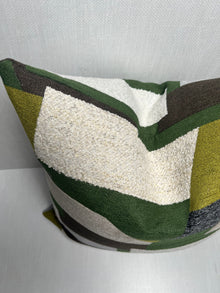 Asher Green Geometric Pillow Cover – view 2