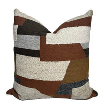 Asher Earthy Geometric Pillow Cover