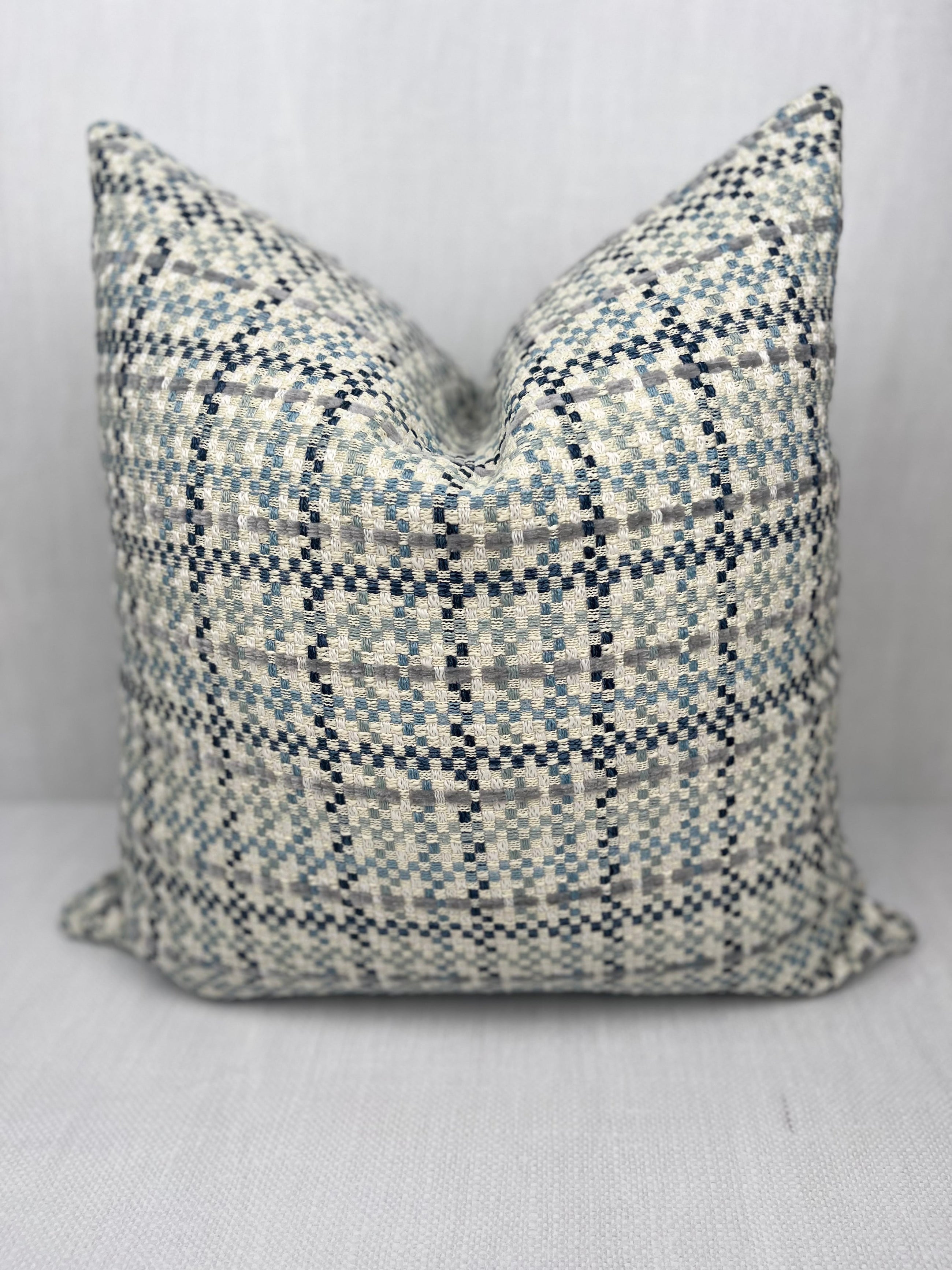 Milo Woven Plaid Pillow Cover – view 3