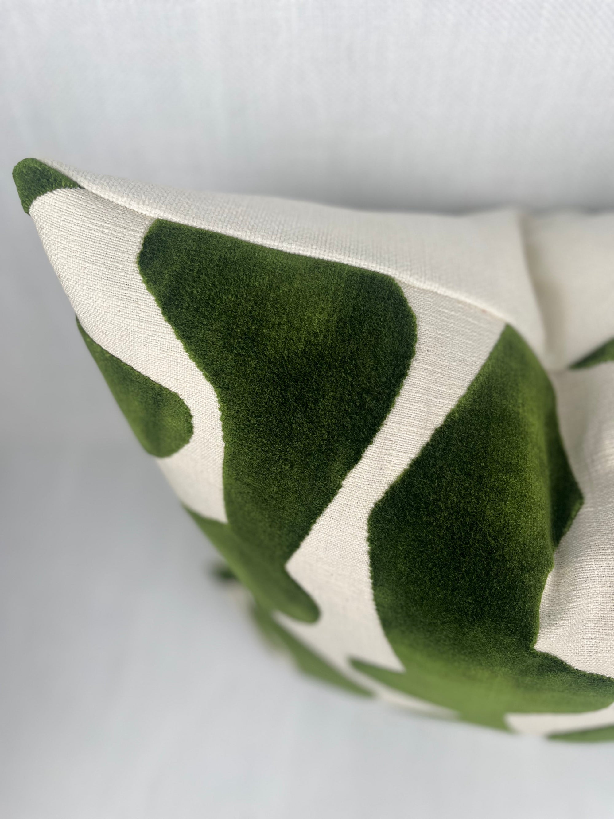 Emerson Green Wave Velvet Pillow Cover – view 2