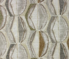Merritt grey and taupe geometric pillow cover, view 3