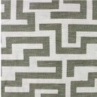 Lennox Green Greek Key Pillow Cover – view 3