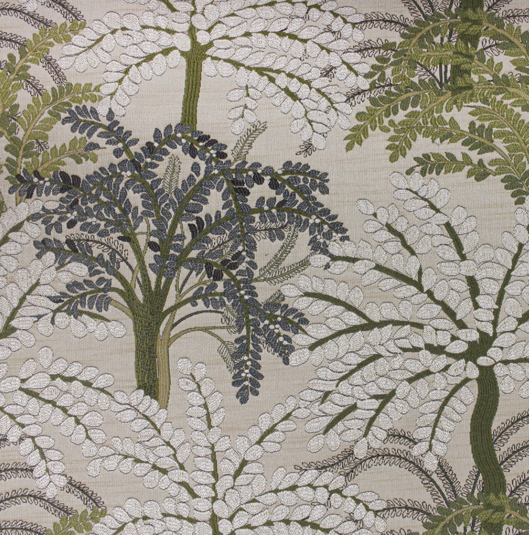 Lillian Sage and Slate Botanical Pillow Cover – view 4