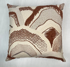 Montana Terracotta Abstract Landscape Pillow Cover – view 6