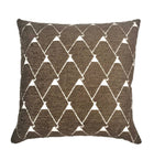 Sierra Brown Geometric Pillow Cover
