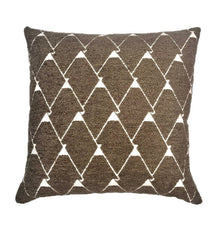 Sierra Brown Geometric Pillow Cover