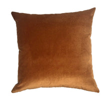 Moxie Copper Velvet Pillow Cover