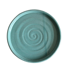 Handmade ceramic dinner plate by KJ Pottery
