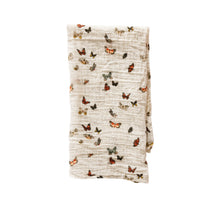 Butterfly Migration muslin swaddle blanket 47x47