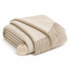 100% Cashmere Throw Blanket - 54"x60"