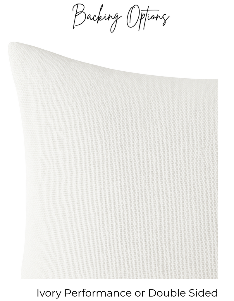 Outdoor Schumacher Citrus Garden Pillow Cover in Pool