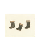 Holiday Stockings minimal Christmas art print, view 10