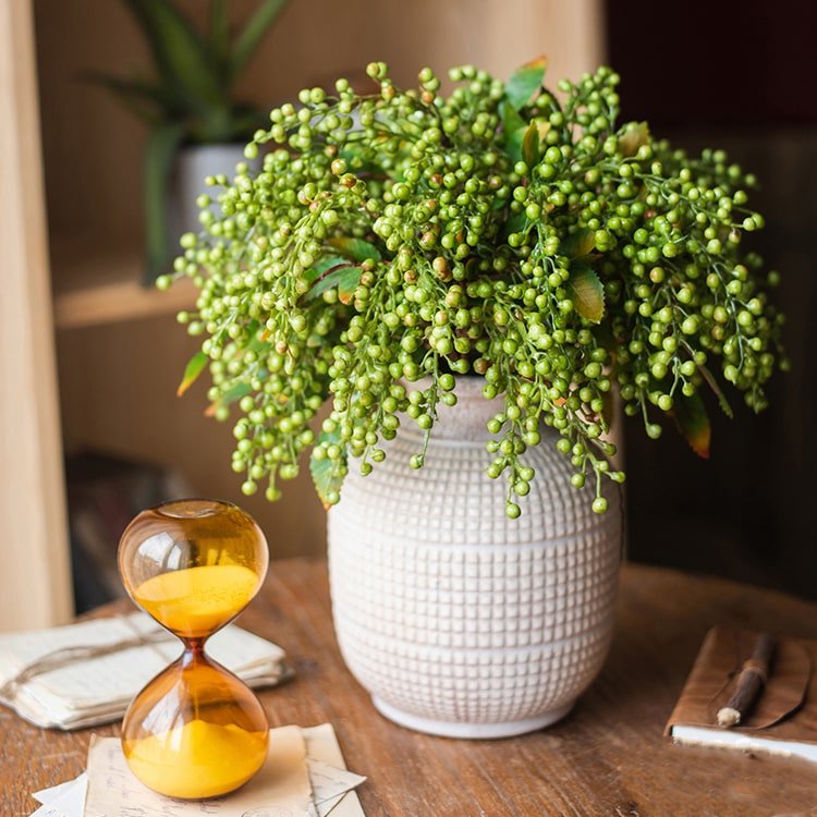 Faux Plant Linden Dilatatum Stem 17" Tall