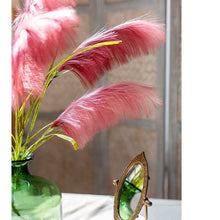 Faux Silk Artificial Pink Reed Grass Stem 45" Tall