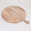 Charlotte Wood Round Serving Board