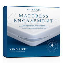Breathable, hypoallergenic zippered mattress cover close-up