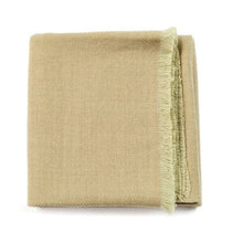 Cobalt Blue herringbone plush merino handwoven throw – One Affirmation
