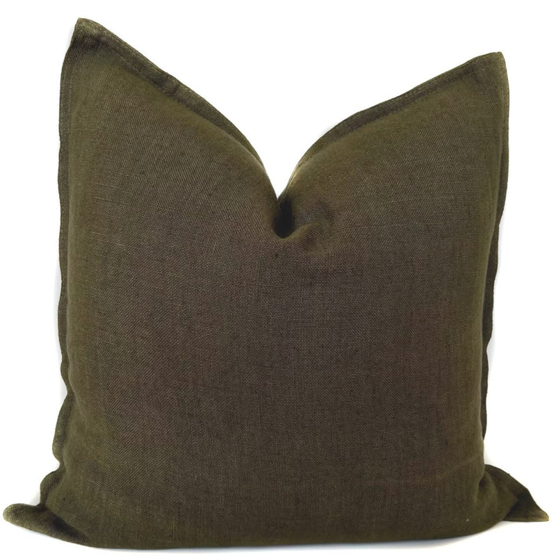 Olive pillow best sale covers