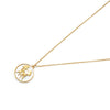 Mother of Pearl Zodiac Pendant Necklace