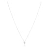 Mae CZ Pendant Necklace Silver