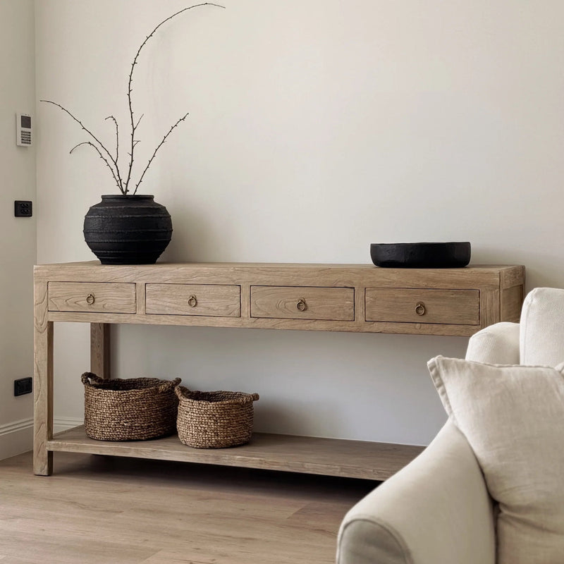Mason Elm Console Table Inspo
