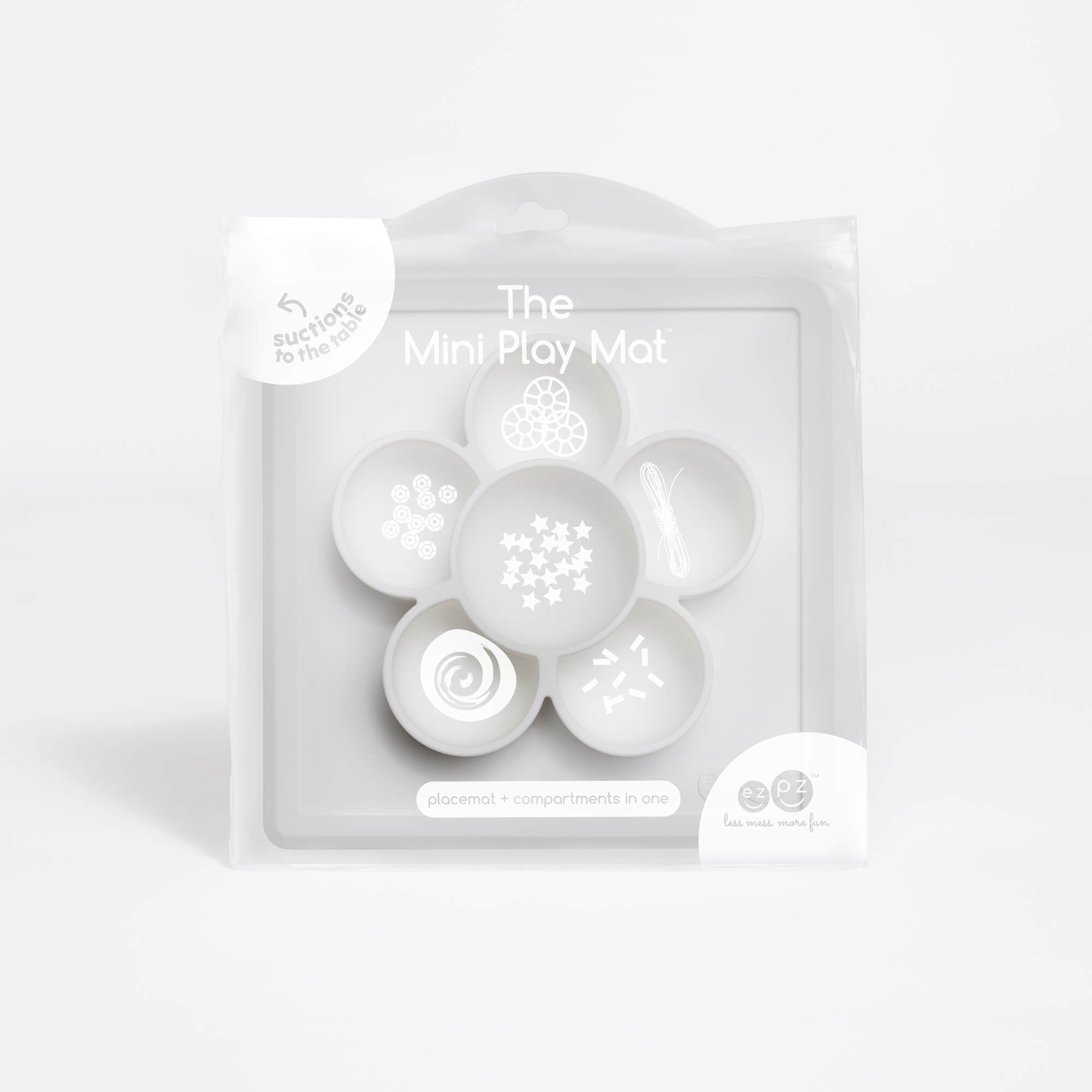 Kids’ cookie decorating on ezpz Mini Play Mat