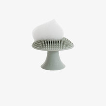 Durable odor-resistant mushroom sponge for dishes