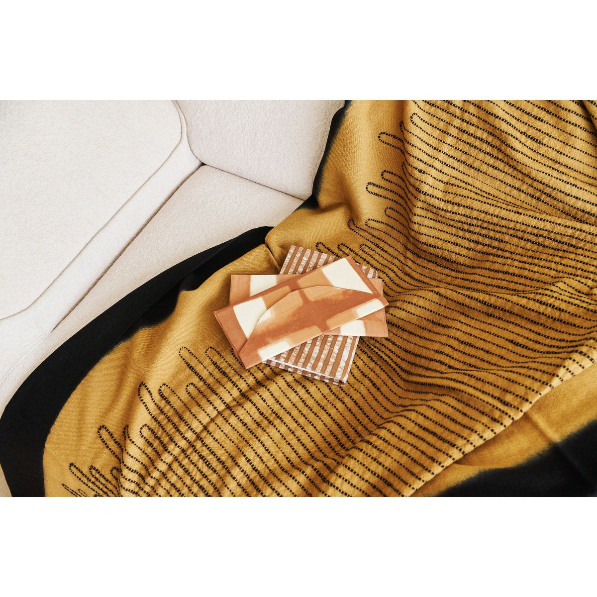 Topaz brown Myrtle Drift handwoven merino throw – One Affirmation