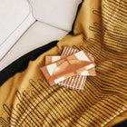 Topaz brown Myrtle Drift handwoven merino throw – One Affirmation