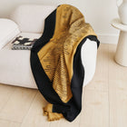 Topaz brown Myrtle Drift handwoven merino throw – One Affirmation