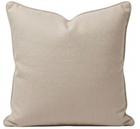 Natural linen backing fabric in brown