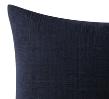 Chloe Pillow Cover in Navy and Red