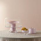 Nude Bloom Cake Stand with Dome