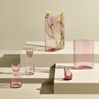 Elegant and playful Mr. & Mrs. night water set – tall design with face motif