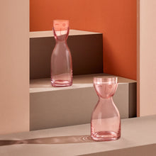 Fine crystalline glass night water set with winking eye design by Erdem Akan