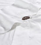 Soft bamboo fabric duvet cover styled in neutral bedroom