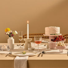 Nude Bloom Cake Stand with Dome