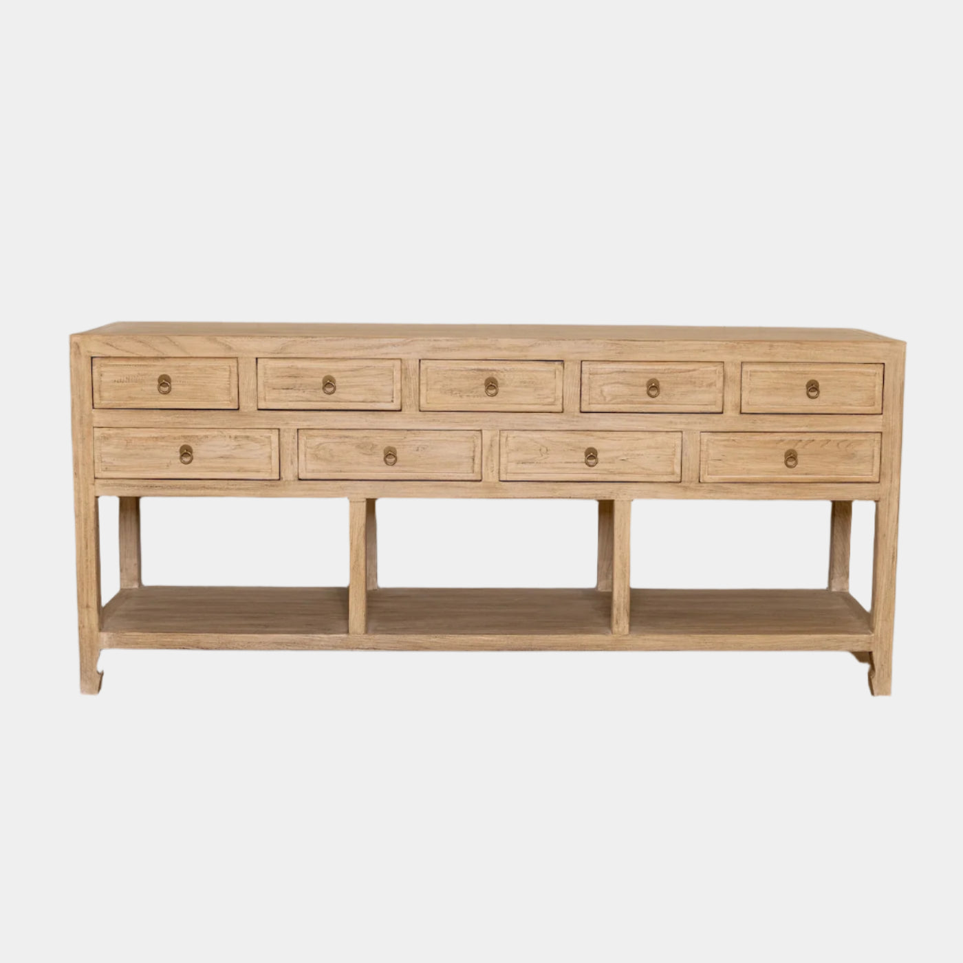 Nine Drawer Elm Sideboard Inspo