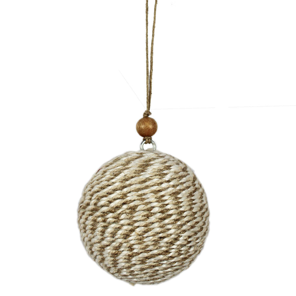 Jute Wrapped Ornaments